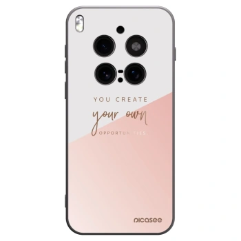 Picasee silikonski črni ovitek za Vivo X300 Pro - You create your own opportunities