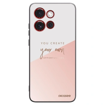 Picasee silikonski črni ovitek za Motorola Edge 60 Neo 5G - You create your own opportunities