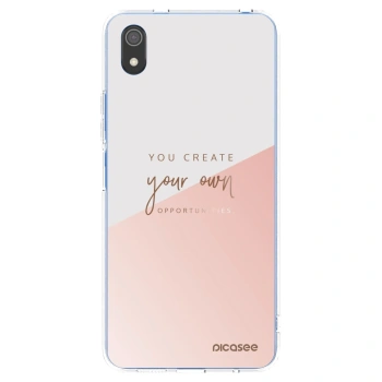 Picasee silikonski prozorni ovitek za Xiaomi Redmi 7A - You create your own opportunities
