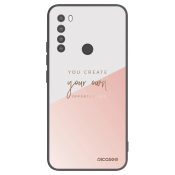 Picasee silikonski črni ovitek za Xiaomi Redmi Note 8 - You create your own opportunities