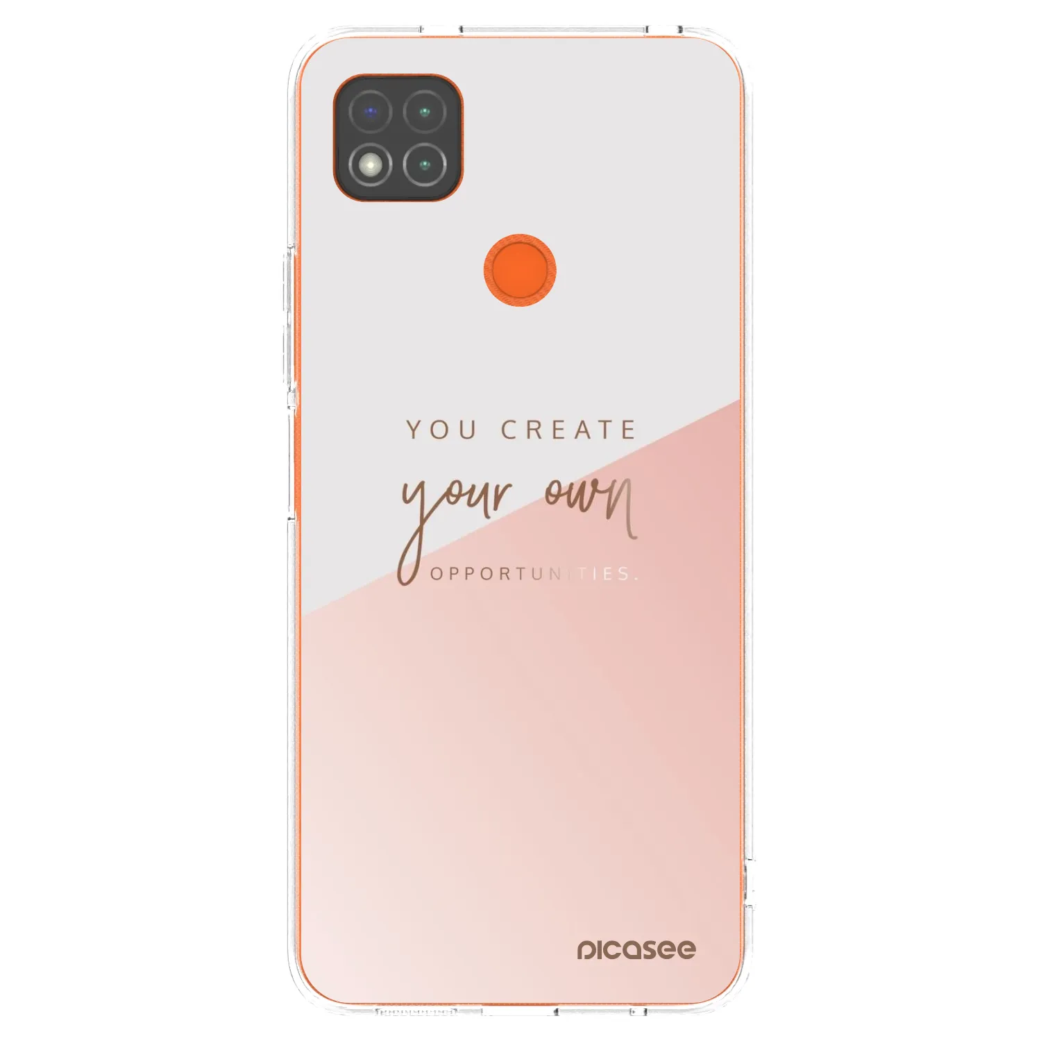 Picasee silikonski prozorni ovitek za Xiaomi Redmi 9C - You create your own opportunities