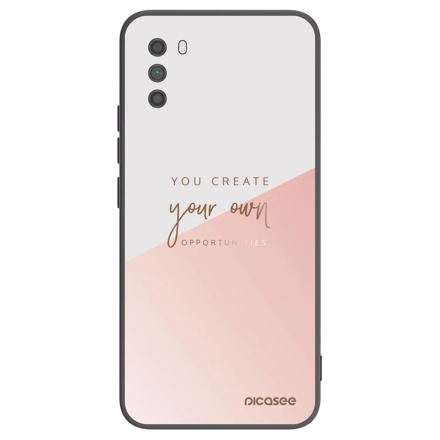 Picasee silikonski črni ovitek za Xiaomi Poco M3 - You create your own opportunities