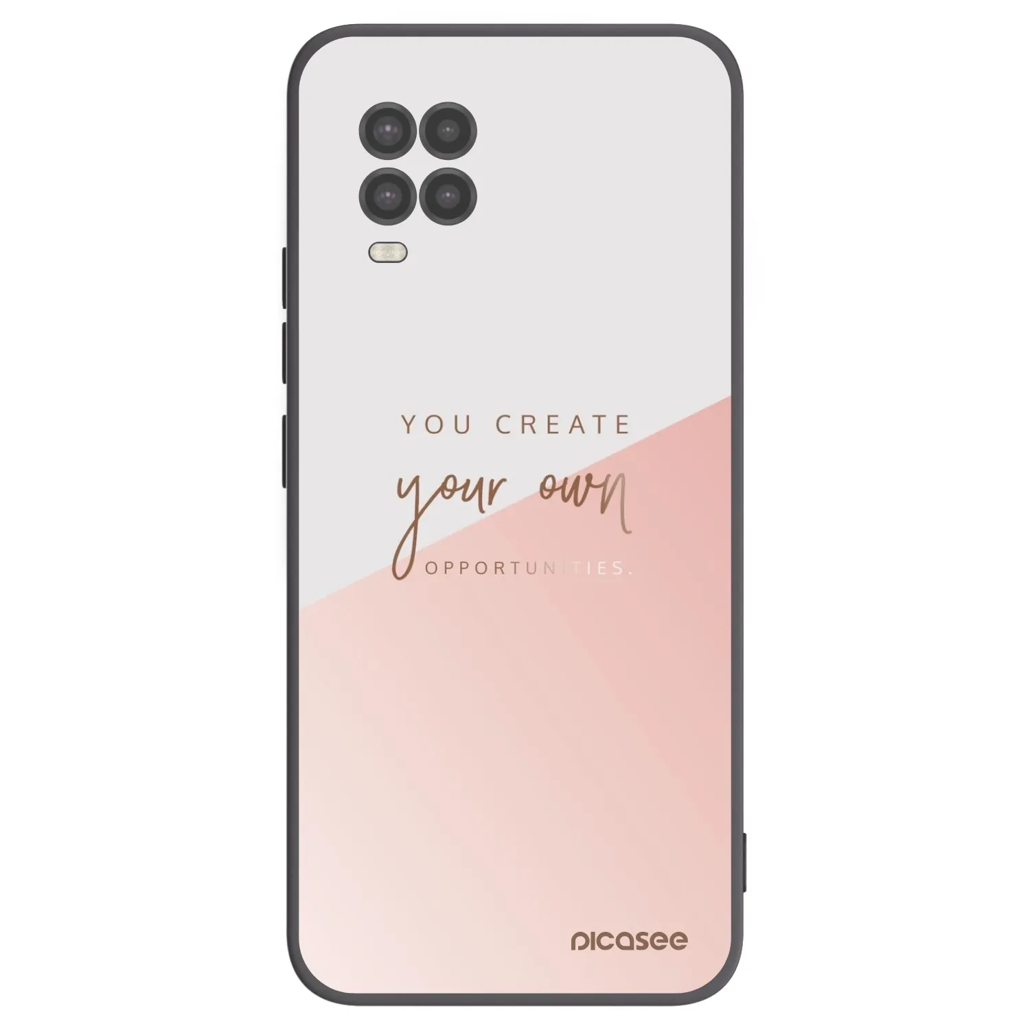 Picasee silikonski črni ovitek za Xiaomi Mi 10 Lite - You create your own opportunities