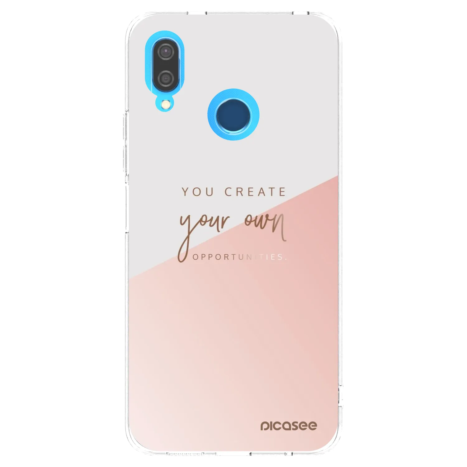 Picasee silikonski prozorni ovitek za Huawei P20 Lite - You create your own opportunities