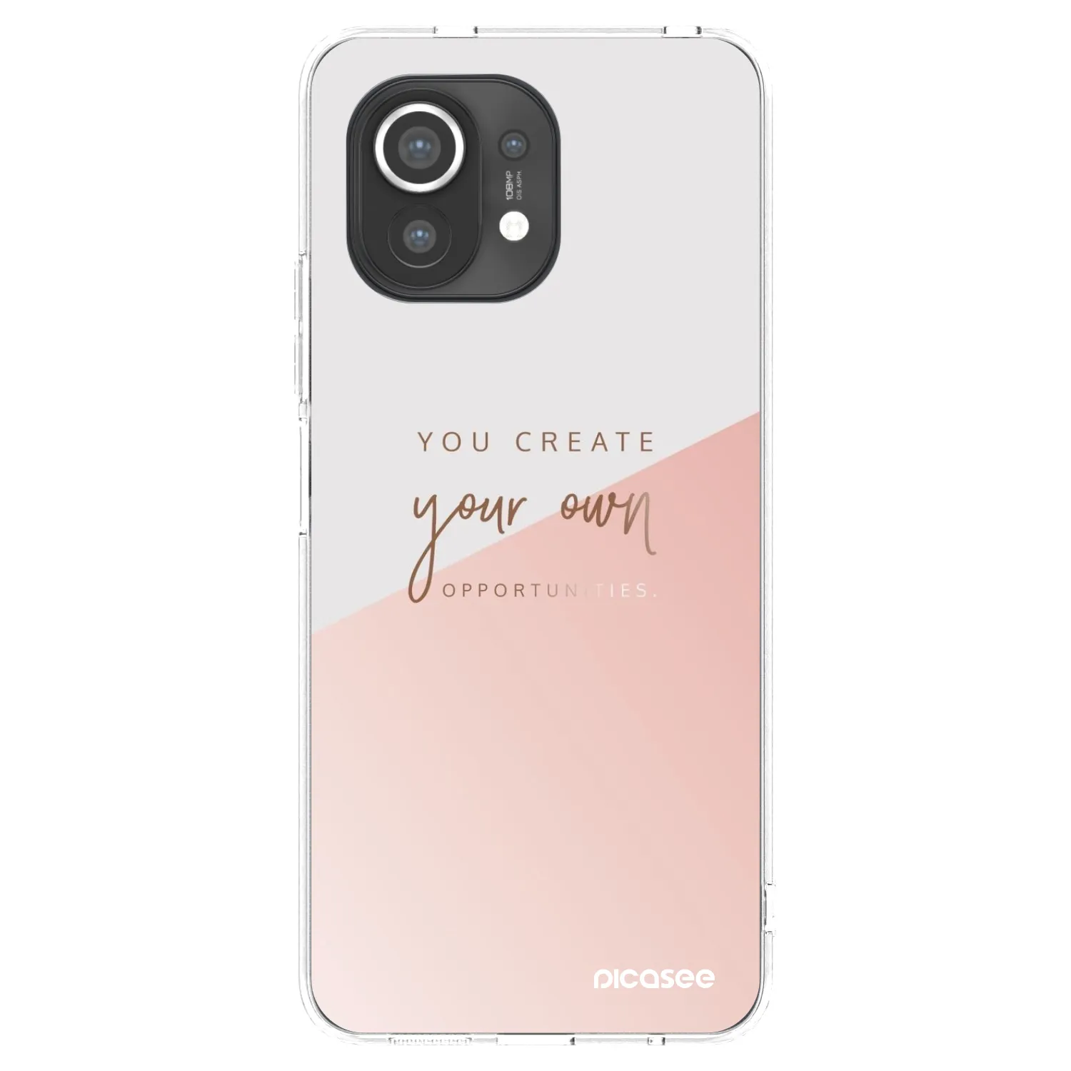 Picasee silikonski prozorni ovitek za Xiaomi Mi 11 - You create your own opportunities