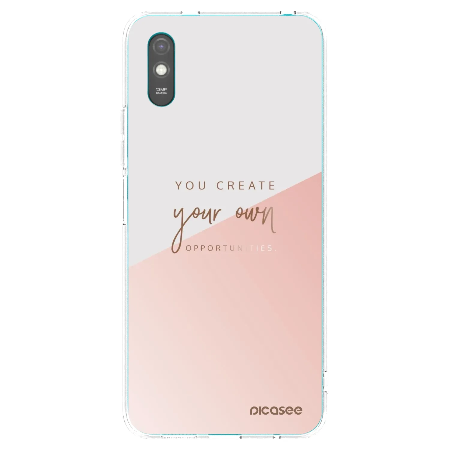Picasee silikonski prozorni ovitek za Xiaomi Redmi 9AT - You create your own opportunities