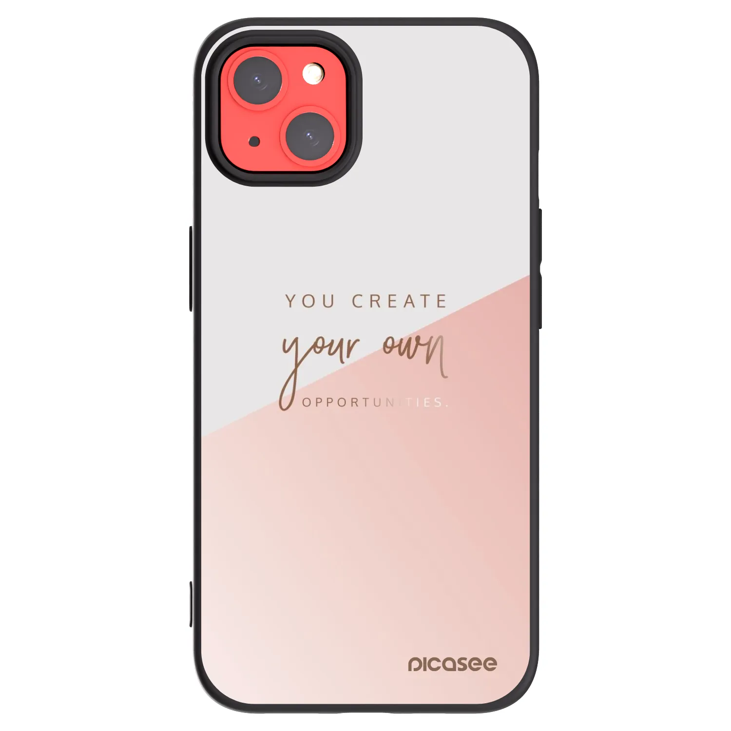 Picasee silikonski črni ovitek za Apple iPhone 13 - You create your own opportunities
