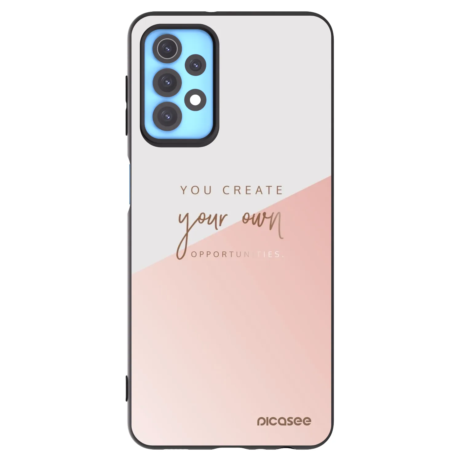 Picasee silikonski črni ovitek za Samsung Galaxy A32 4G SM-A325F - You create your own opportunities