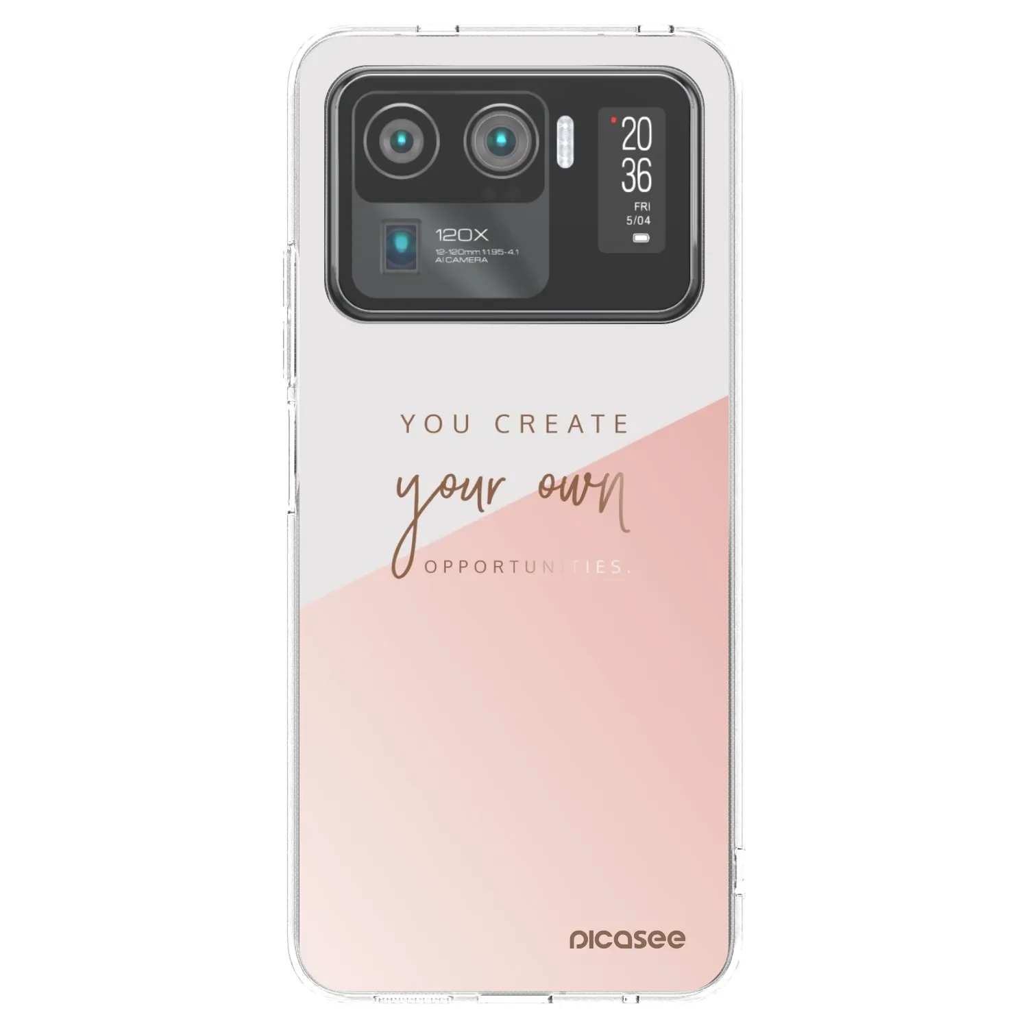 Picasee silikonski prozorni ovitek za Xiaomi Mi 11 Ultra - You create your own opportunities