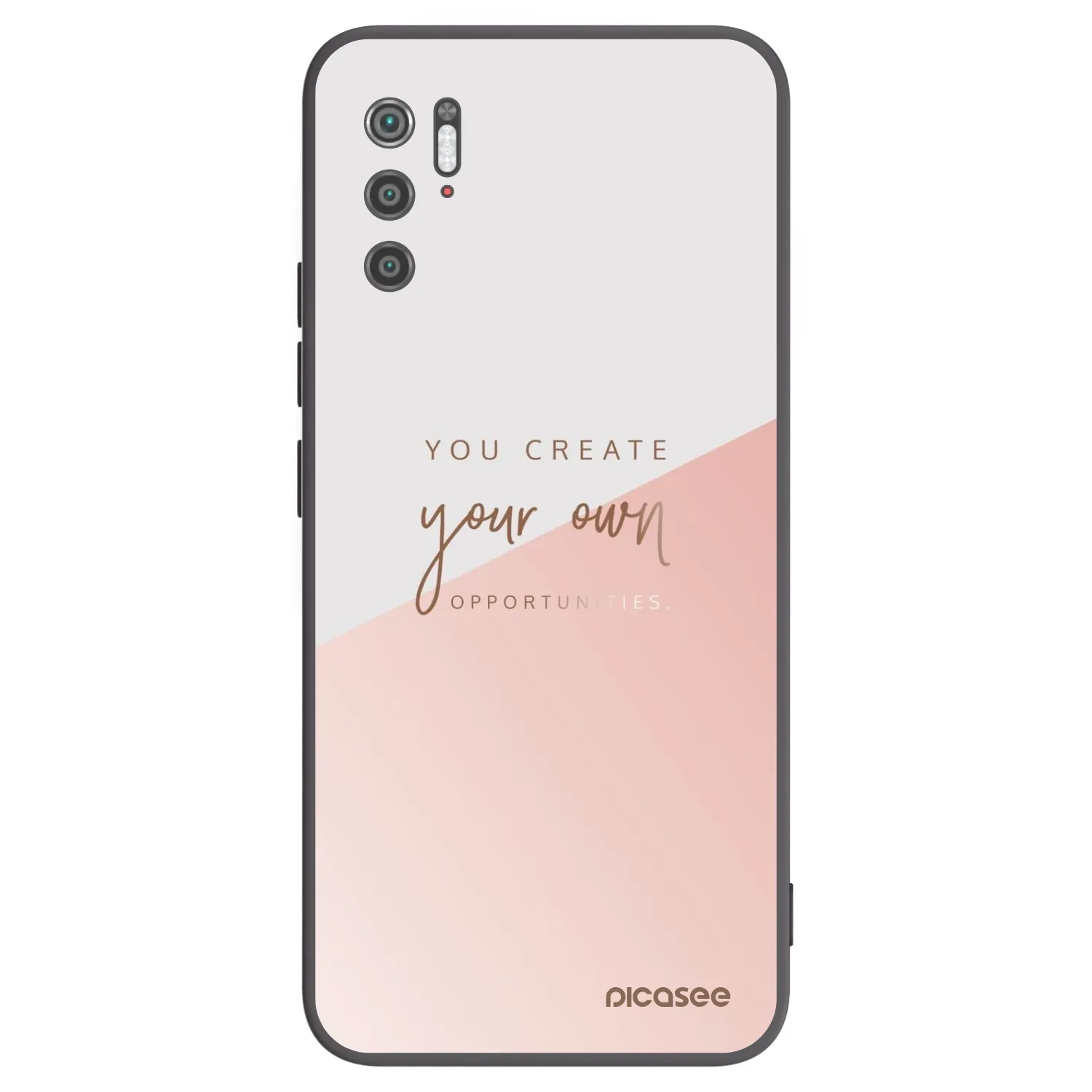Picasee silikonski črni ovitek za Xiaomi Poco M3 Pro 5G - You create your own opportunities