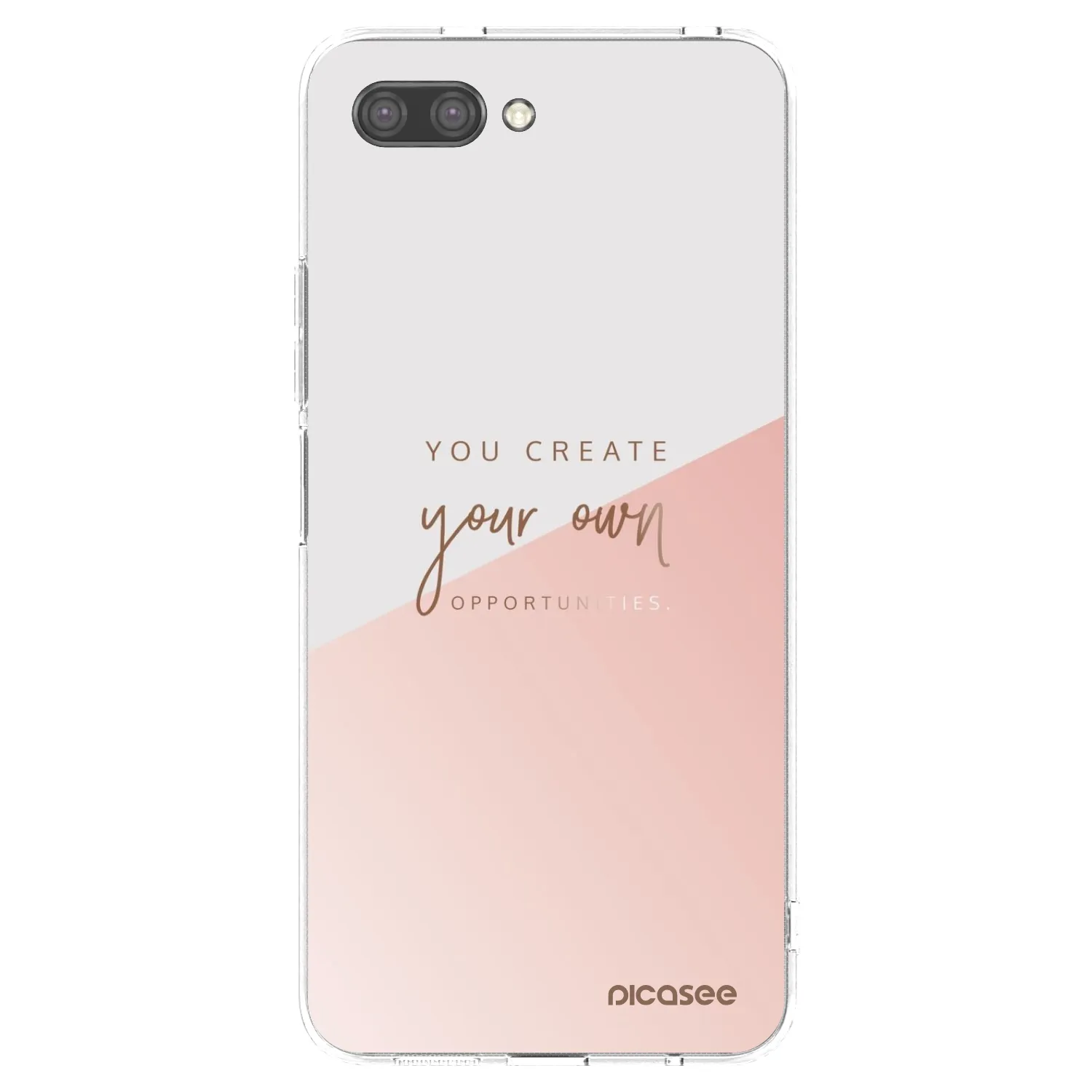 Picasee silikonski prozorni ovitek za Honor 10 - You create your own opportunities