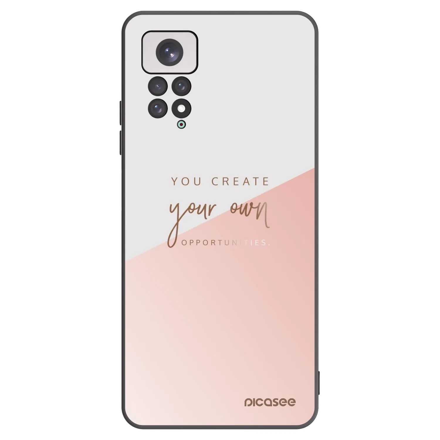 Picasee silikonski črni ovitek za Xiaomi Redmi Note 11 - You create your own opportunities