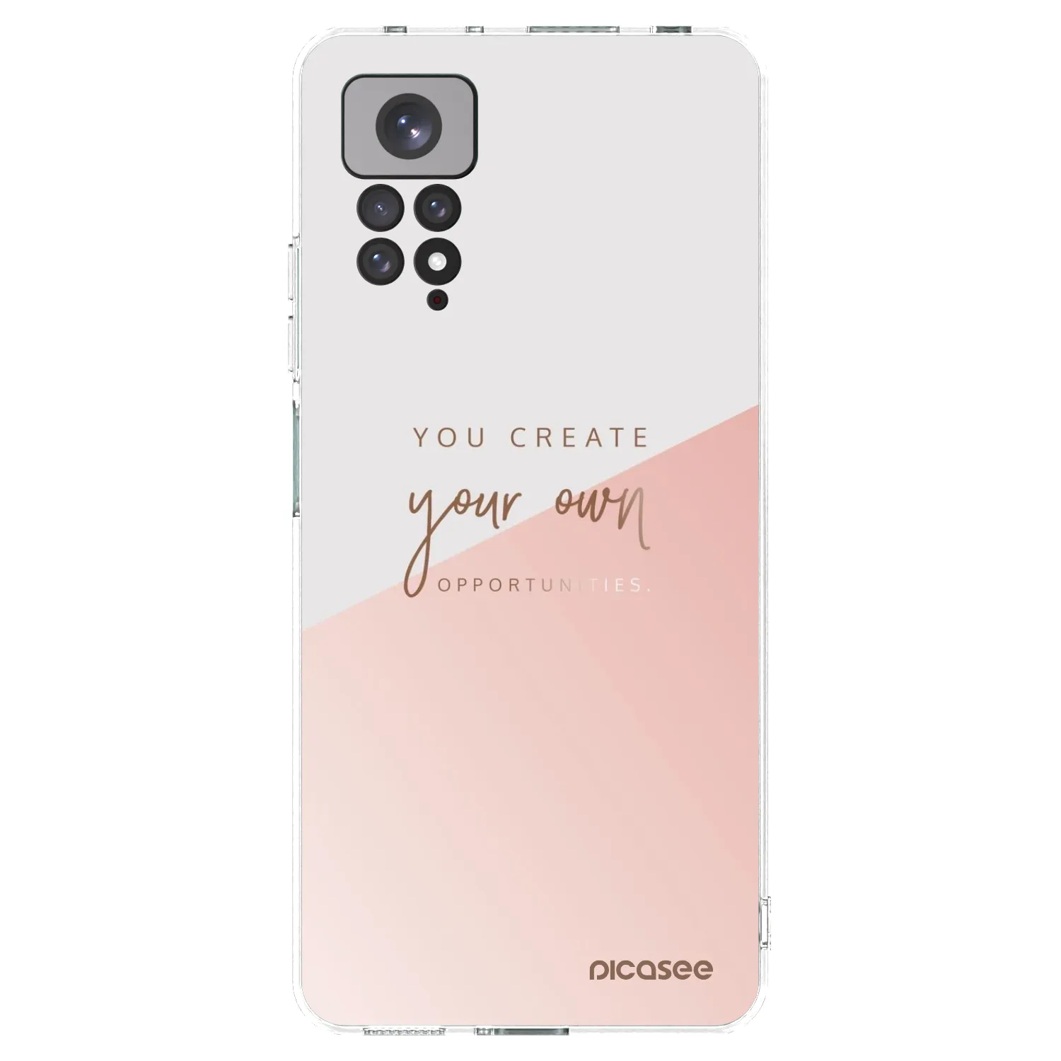 Picasee silikonski prozorni ovitek za Xiaomi Redmi Note 11S 4G - You create your own opportunities