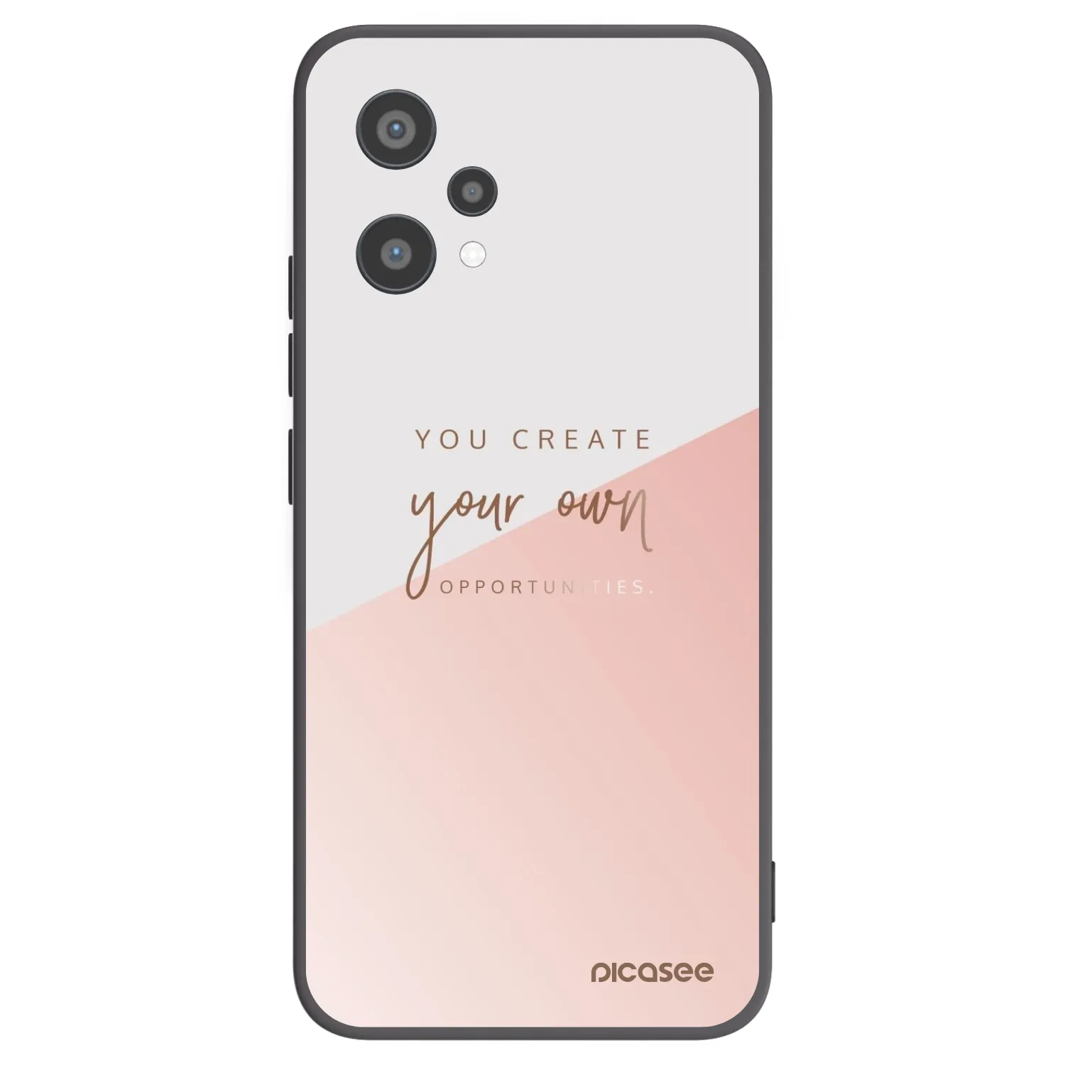Picasee silikonski črni ovitek za Realme 9 Pro 5G - You create your own opportunities