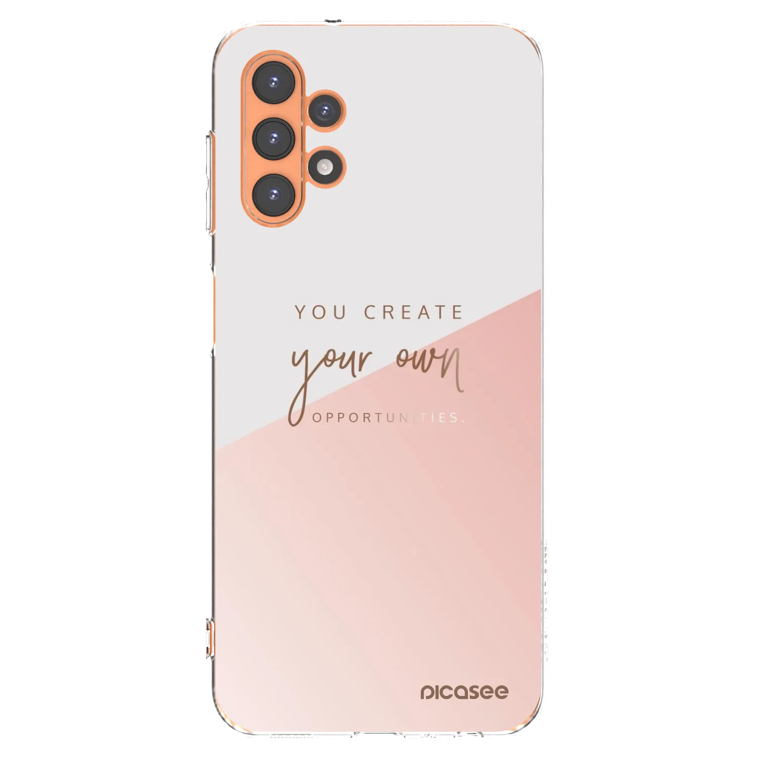 Picasee silikonski prozorni ovitek za Samsung Galaxy A13 4G A135 - You create your own opportunities