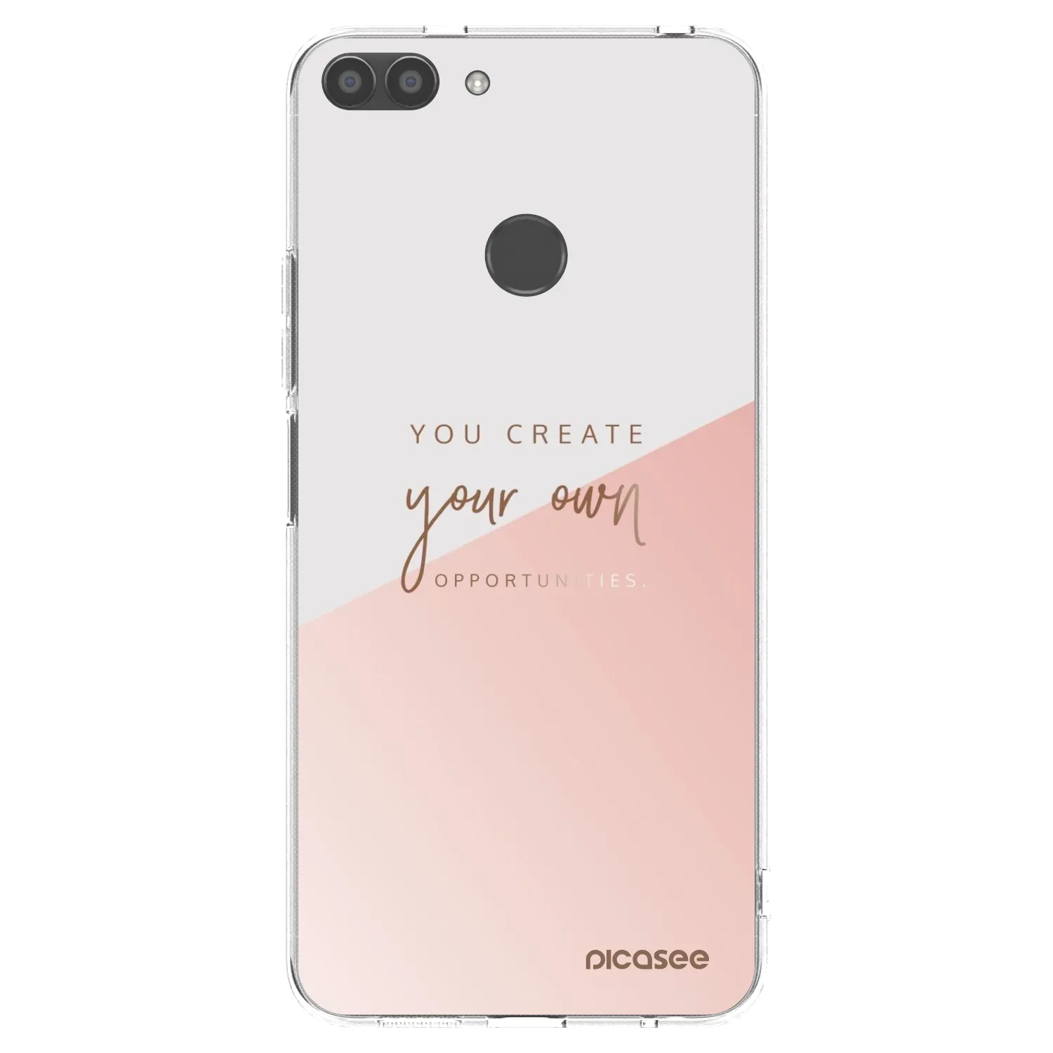 Picasee silikonski prozorni ovitek za Huawei P Smart - You create your own opportunities