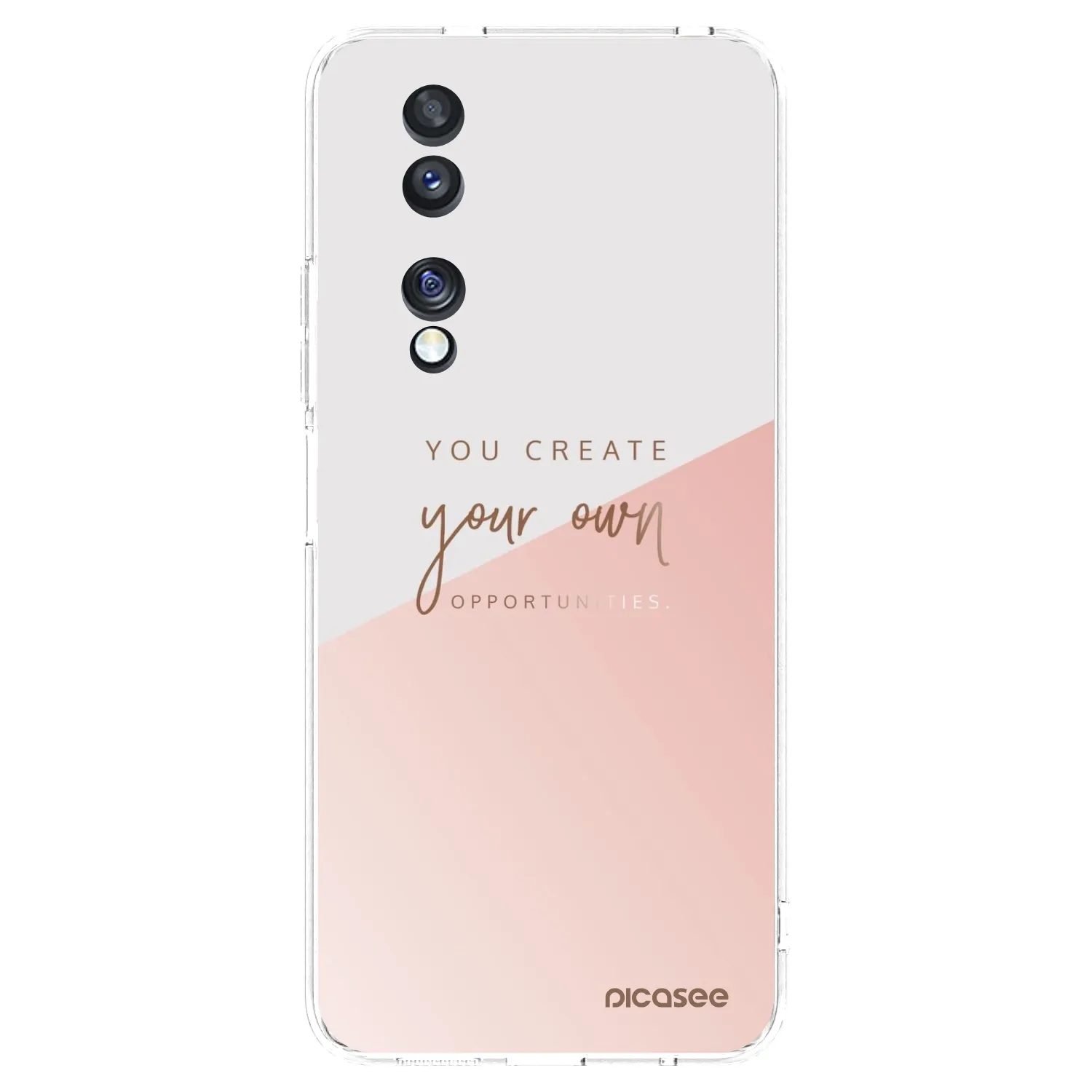 Picasee silikonski prozorni ovitek za Honor 70 - You create your own opportunities