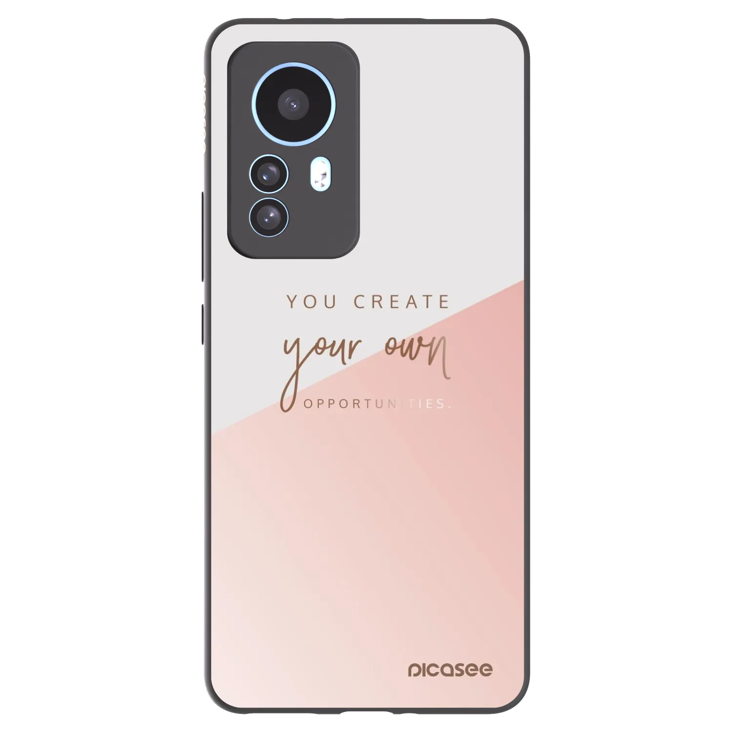 Picasee silikonski črni ovitek za Xiaomi 12T Pro - You create your own opportunities