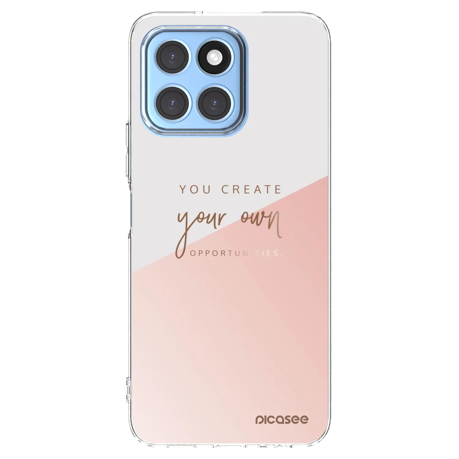 Picasee silikonski prozorni ovitek za Honor X6 - You create your own opportunities