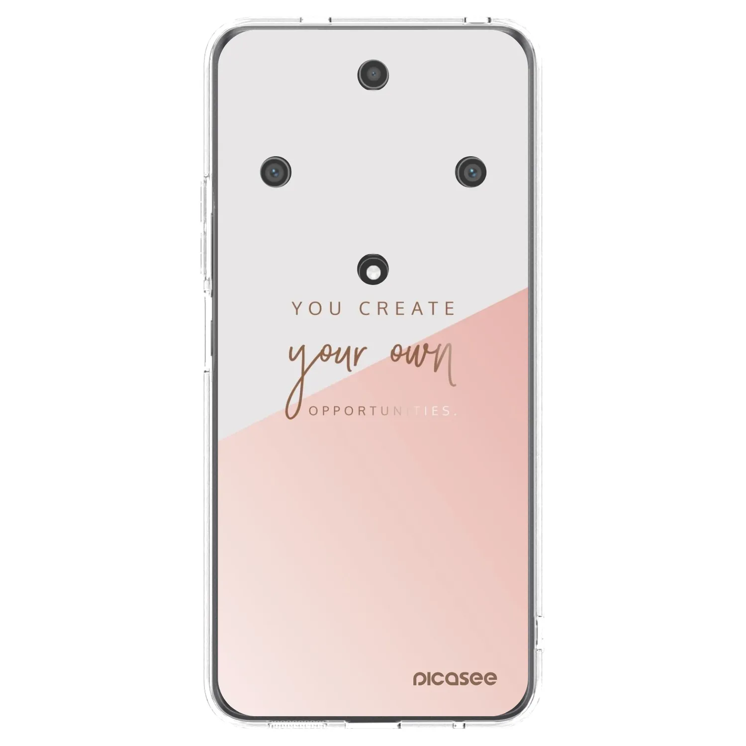 Picasee silikonski prozorni ovitek za Honor Magic5 Lite 5G - You create your own opportunities