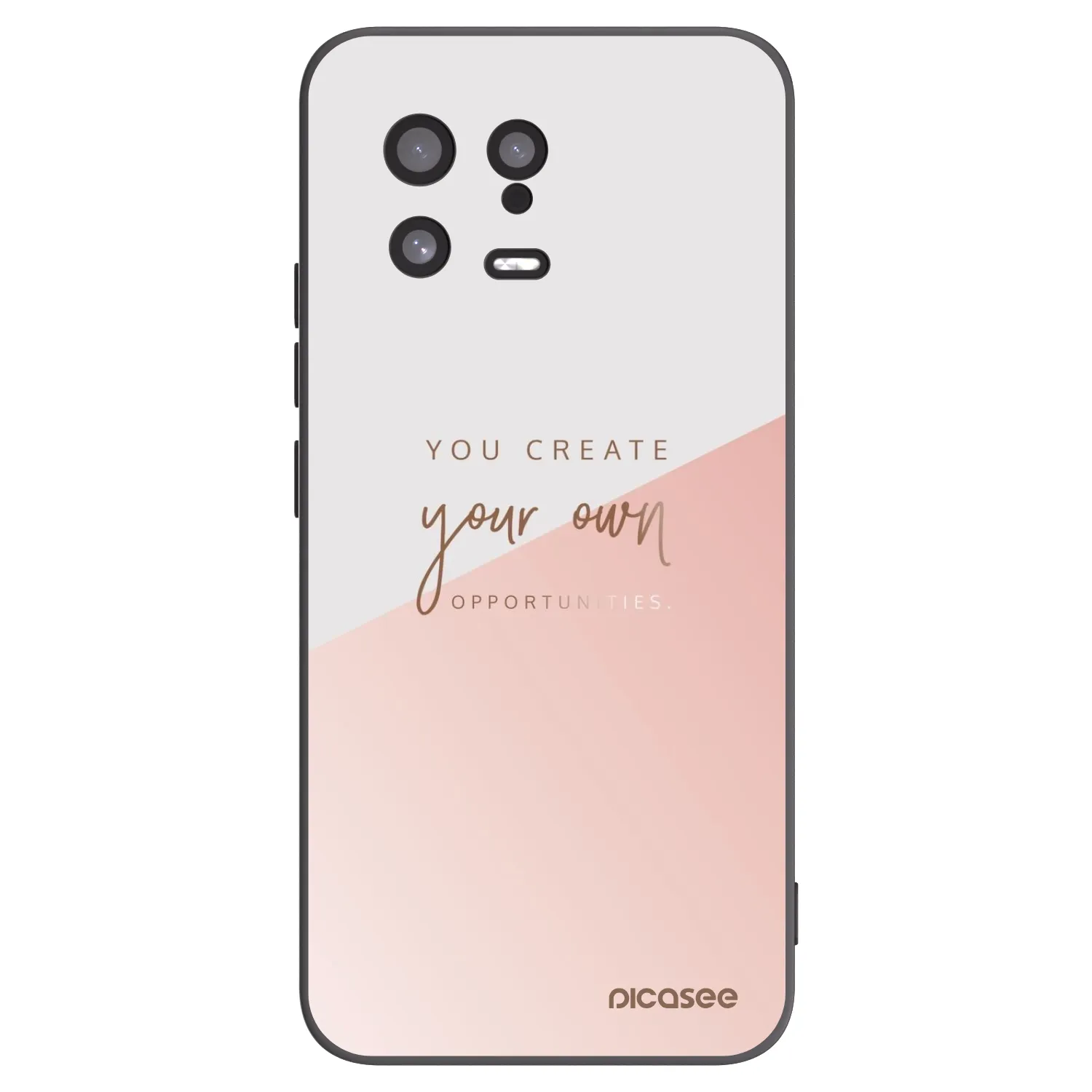 Picasee silikonski črni ovitek za Xiaomi 13 - You create your own opportunities