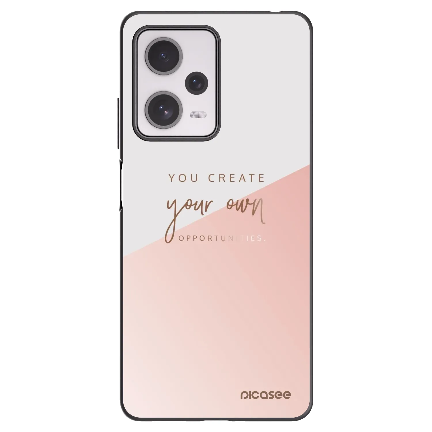 Picasee silikonski črni ovitek za Xiaomi Redmi Note 12 Pro+ 5G - You create your own opportunities