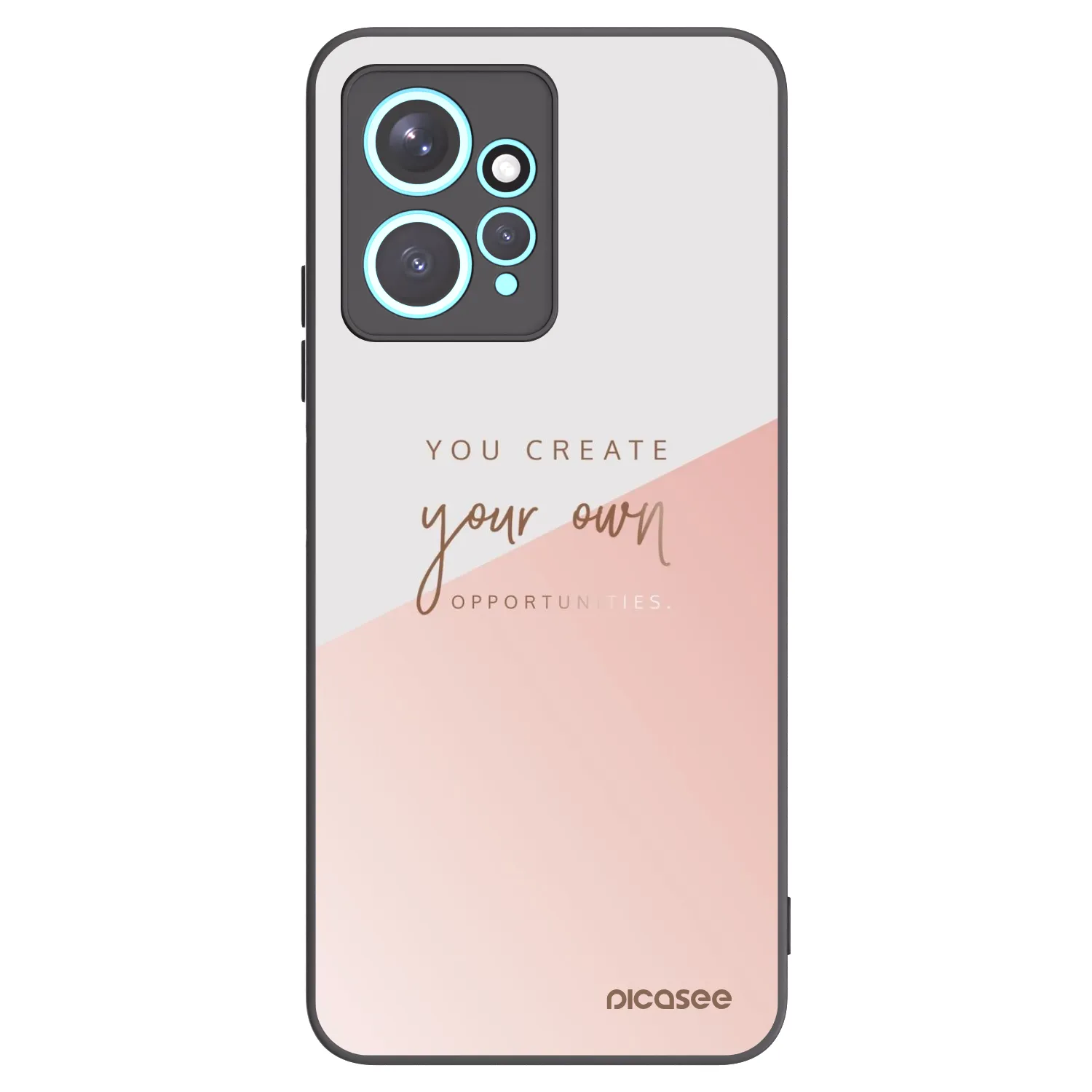 Picasee silikonski črni ovitek za Xiaomi Redmi Note 12 4G - You create your own opportunities