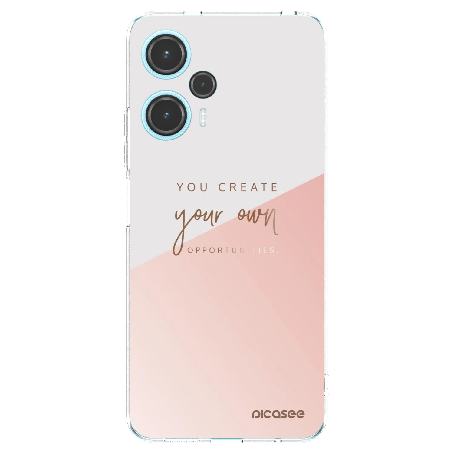 Picasee silikonski prozorni ovitek za Xiaomi Poco F5 - You create your own opportunities