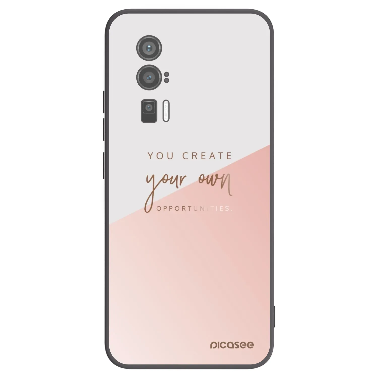Picasee silikonski črni ovitek za Xiaomi Poco F5 Pro 5G - You create your own opportunities