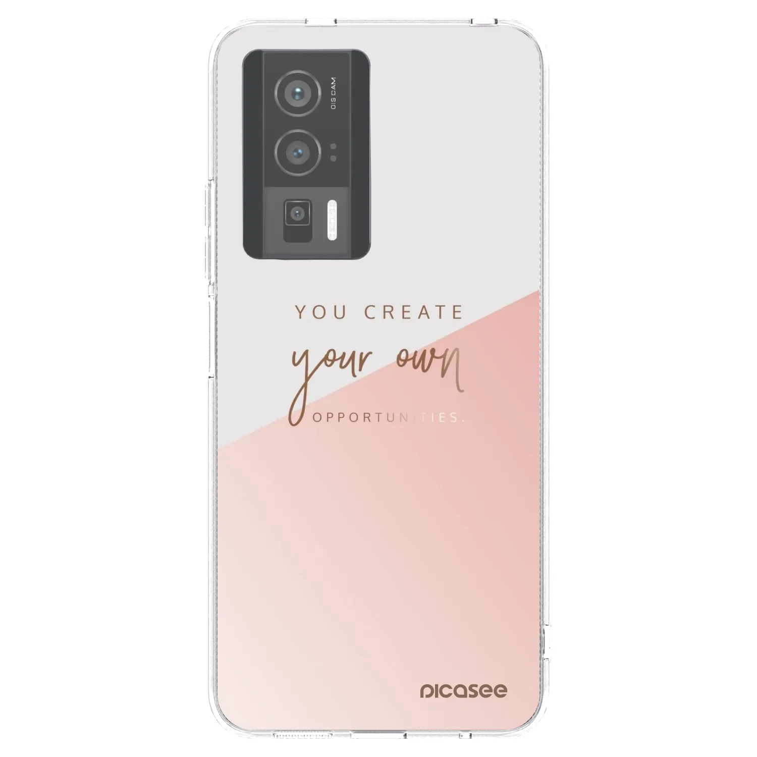 Picasee silikonski prozorni ovitek za Xiaomi Poco F5 Pro 5G - You create your own opportunities