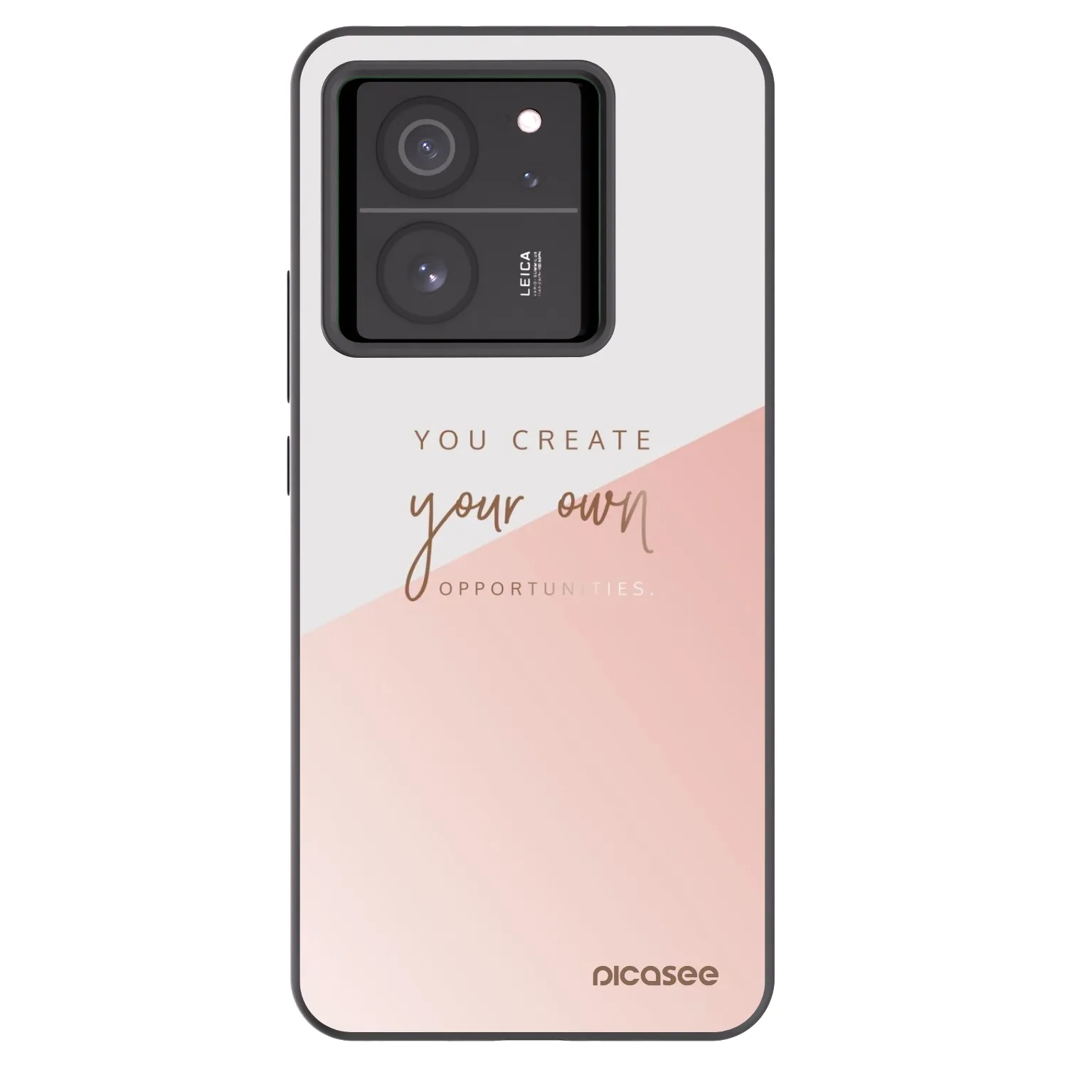 Picasee silikonski črni ovitek za Xiaomi 13T Pro - You create your own opportunities