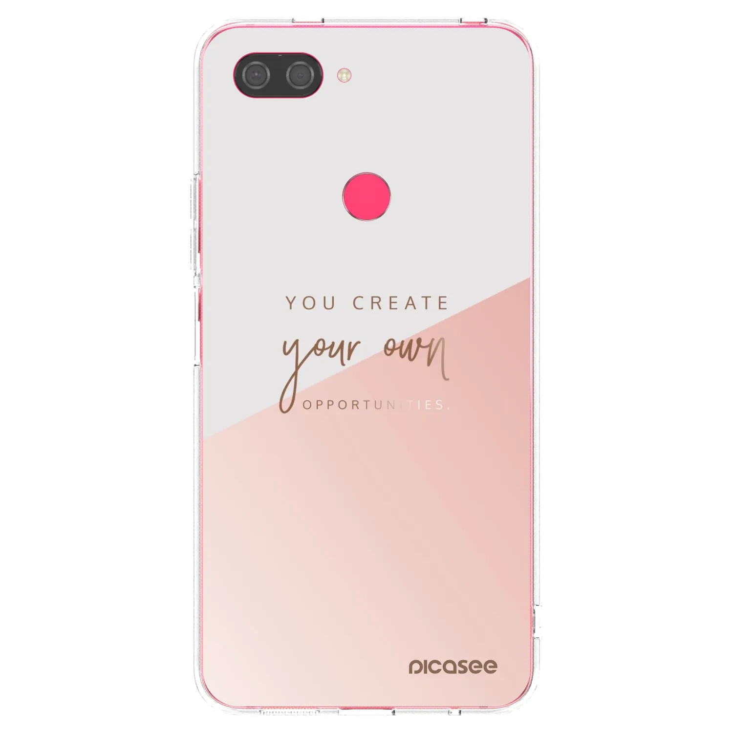 Picasee silikonski prozorni ovitek za Xiaomi Mi 8 Lite - You create your own opportunities
