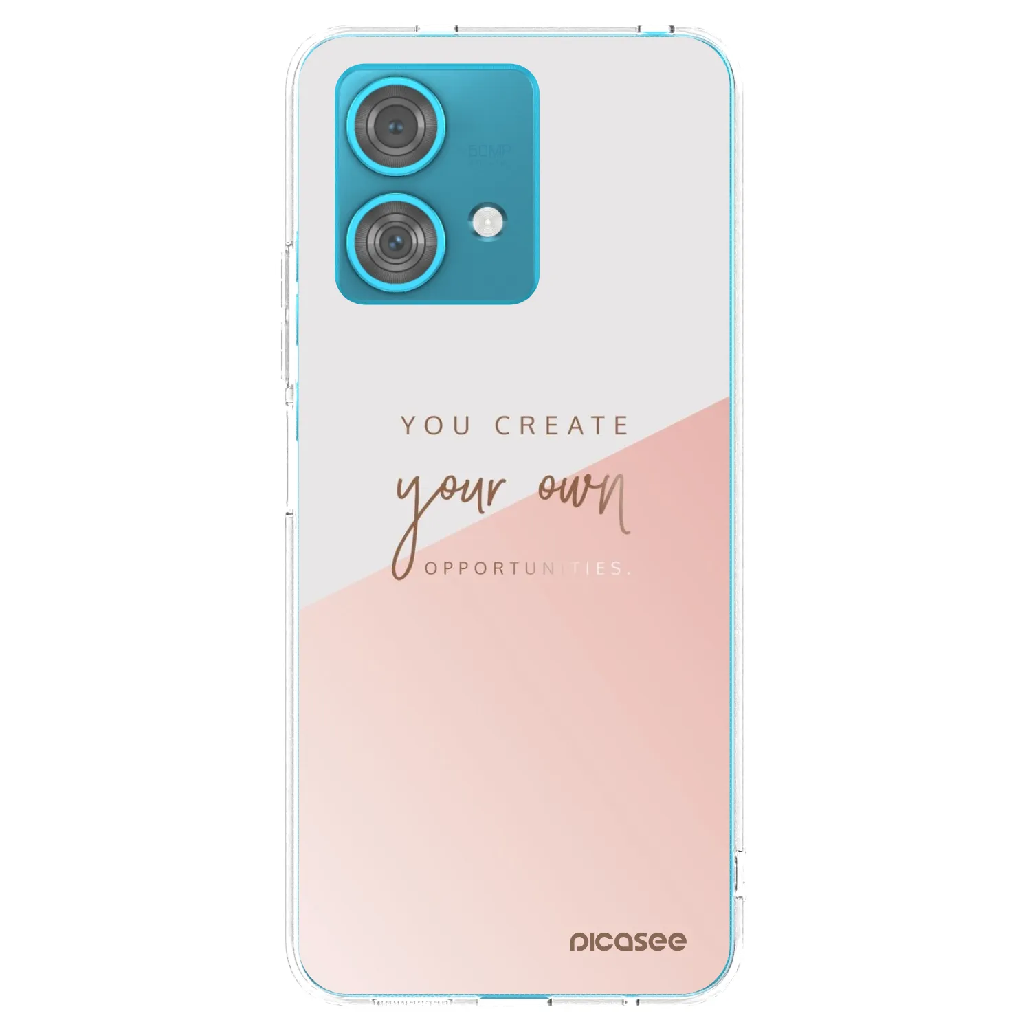 Picasee silikonski prozorni ovitek za Motorola Edge 40 Neo - You create your own opportunities