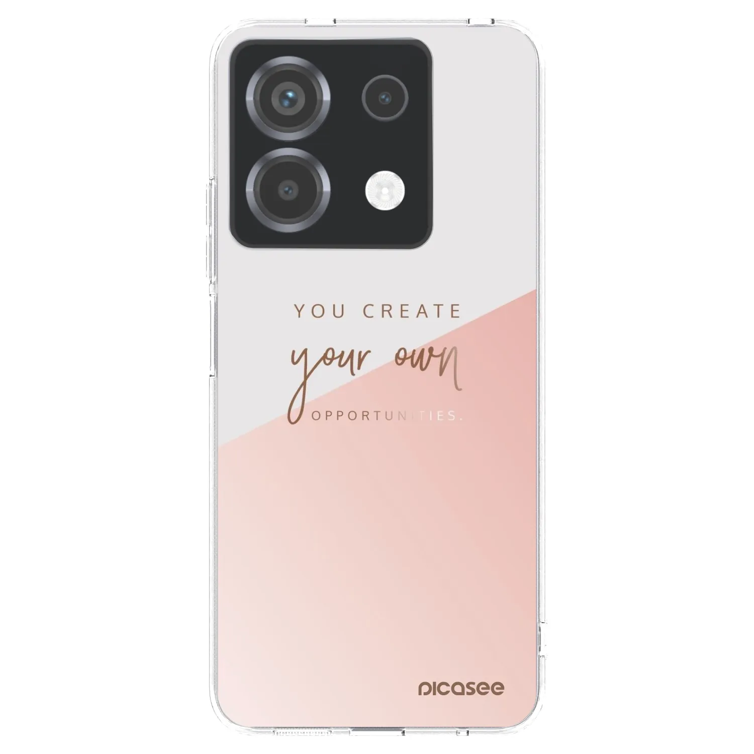 Picasee silikonski prozorni ovitek za Xiaomi Poco X6 - You create your own opportunities