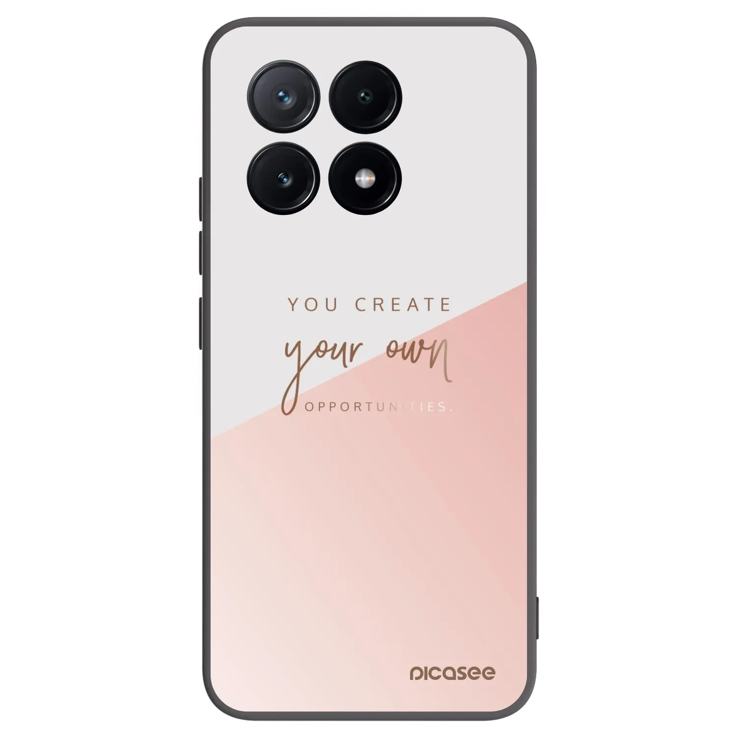 Picasee silikonski črni ovitek za Xiaomi Poco X6 Pro - You create your own opportunities