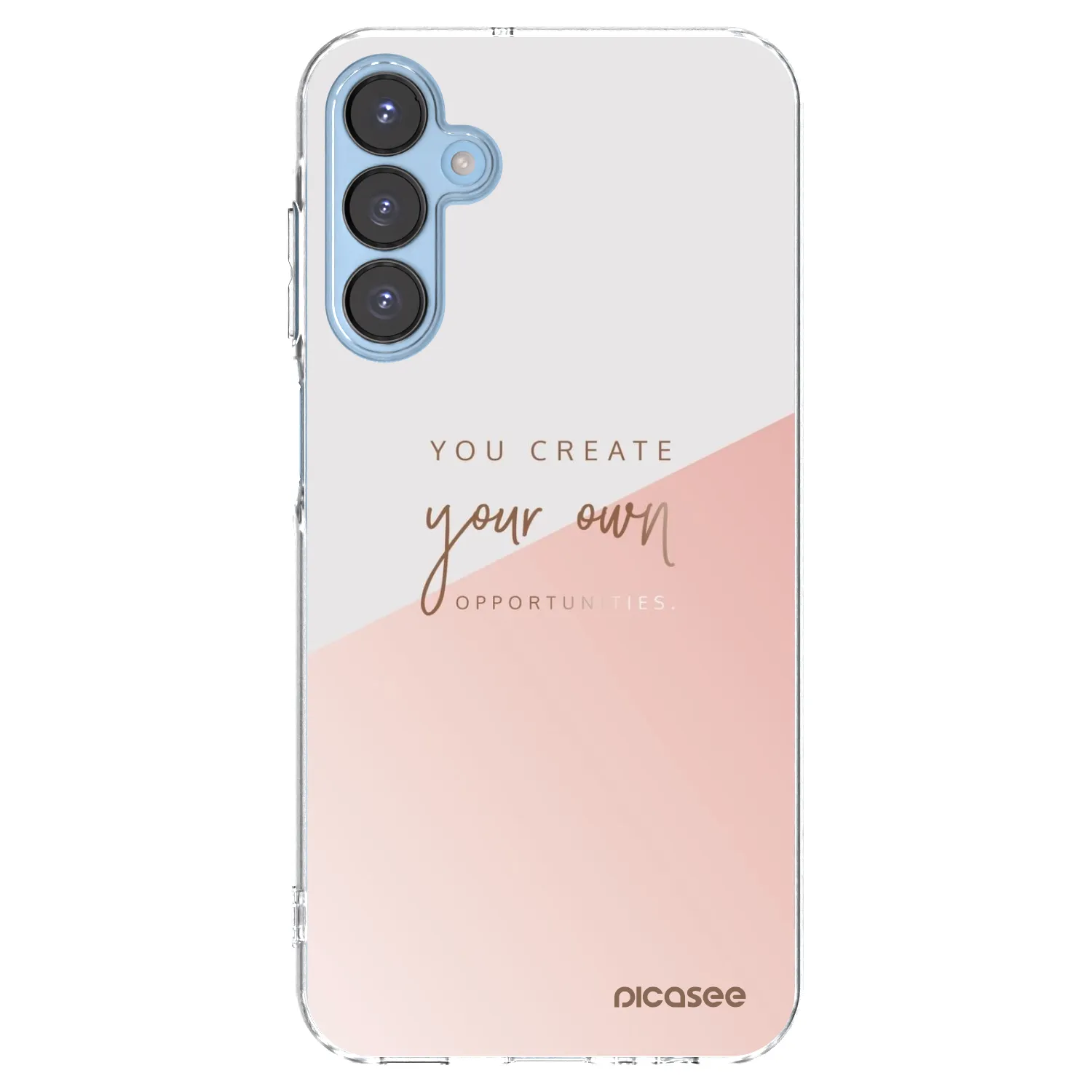 Picasee silikonski prozorni ovitek za Samsung Galaxy A15 A156B 5G - You create your own opportunities