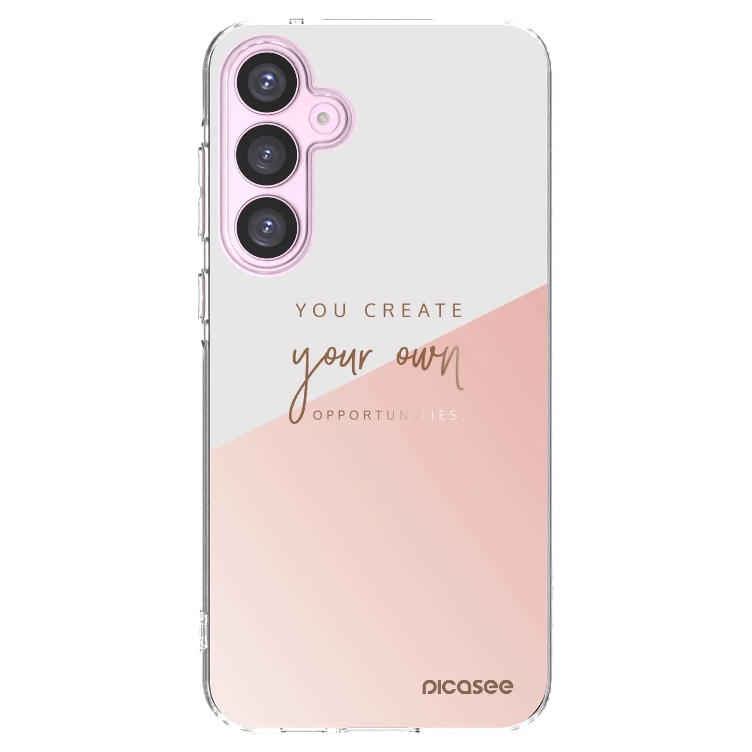 Picasee silikonski prozorni ovitek za Samsung Galaxy A55 5G A556B - You create your own opportunities