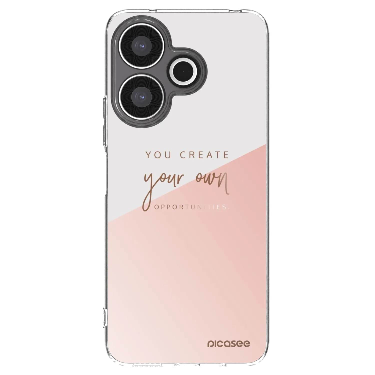 Picasee silikonski prozorni ovitek za Xiaomi Redmi 13 4G - You create your own opportunities