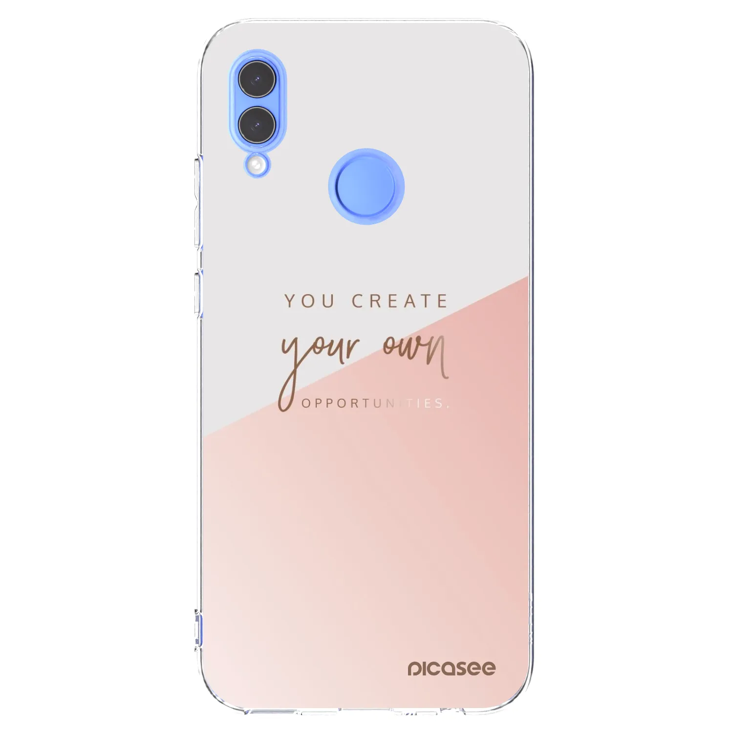 Picasee silikonski prozorni ovitek za Honor 10 Lite - You create your own opportunities