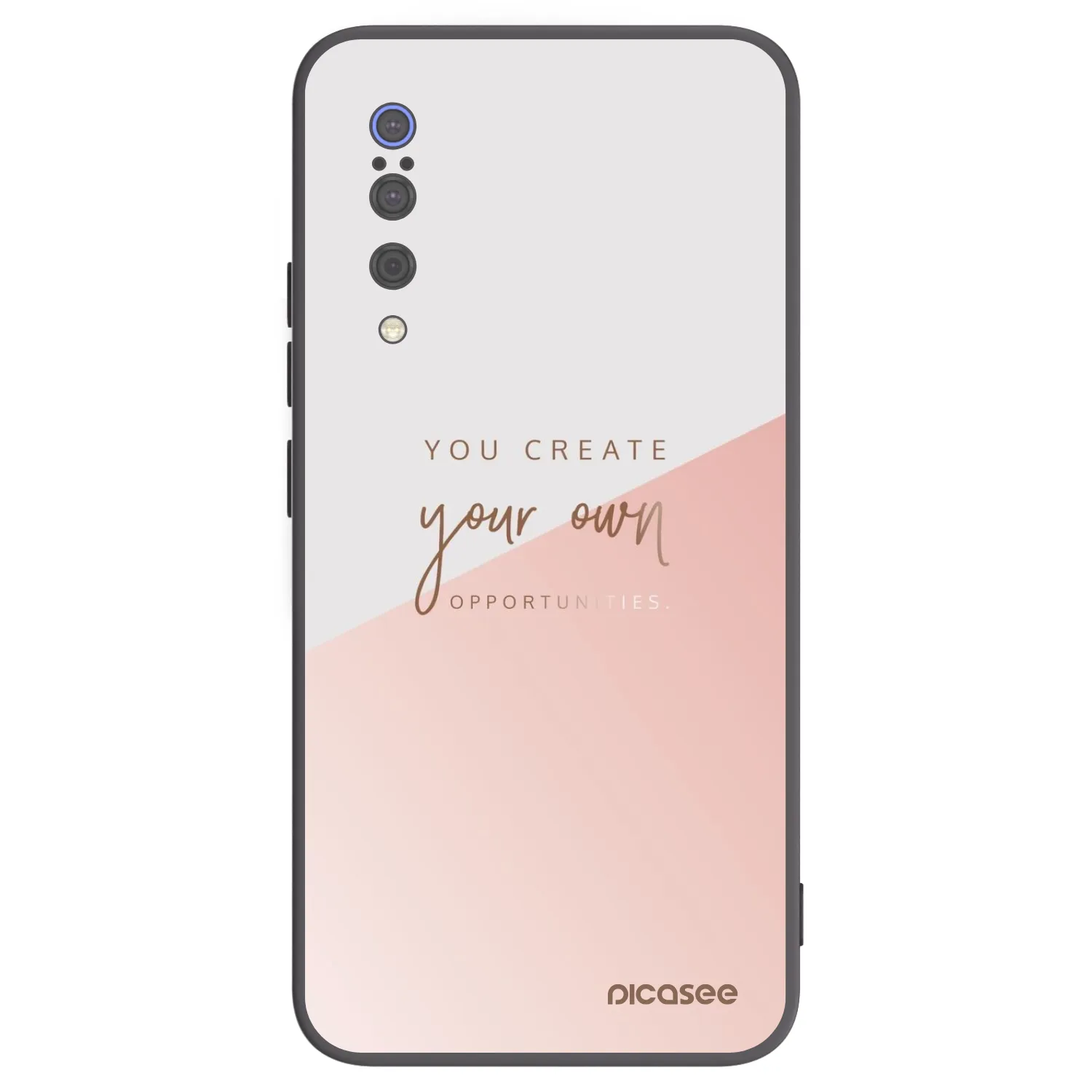 Picasee silikonski črni ovitek za Xiaomi Mi 9 - You create your own opportunities