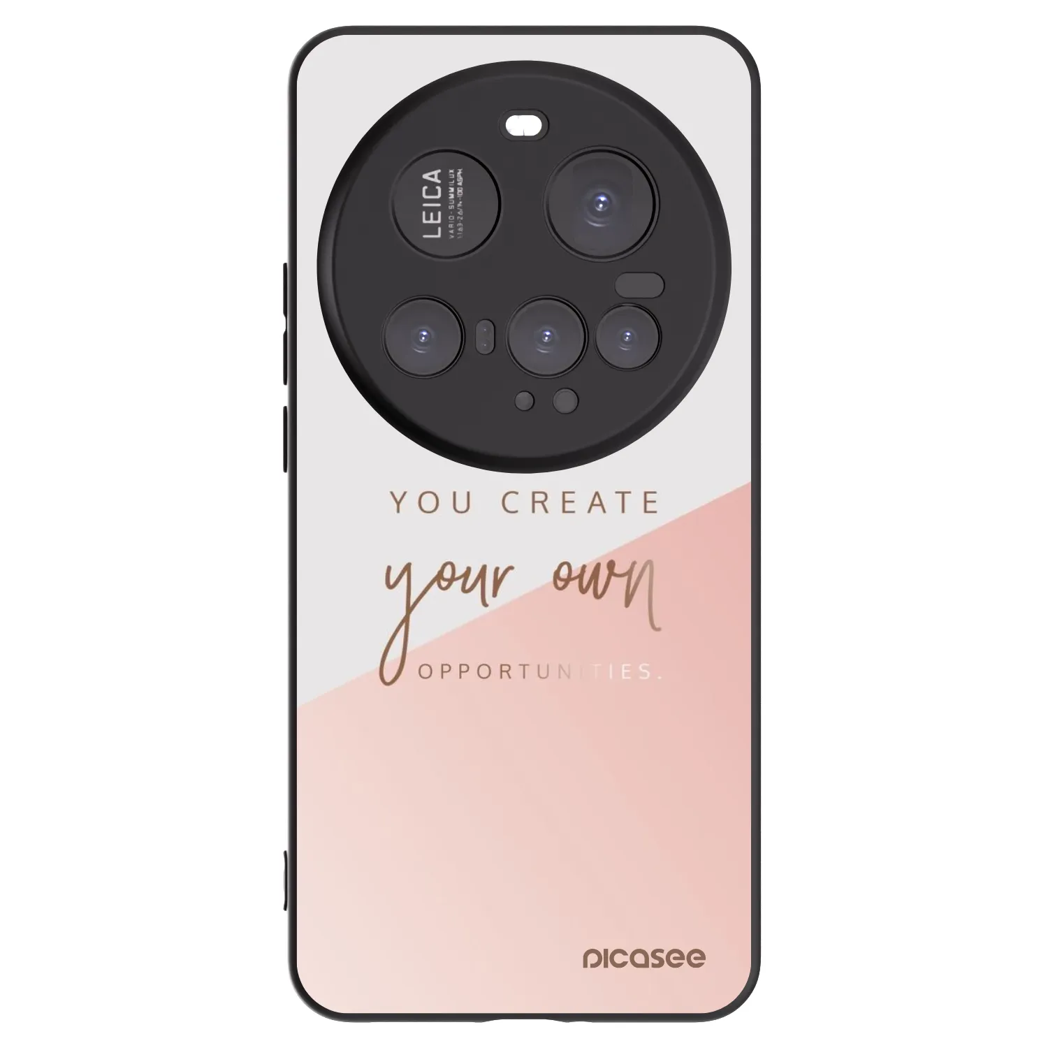 Picasee silikonski črni ovitek za Xiaomi 15 Ultra - You create your own opportunities