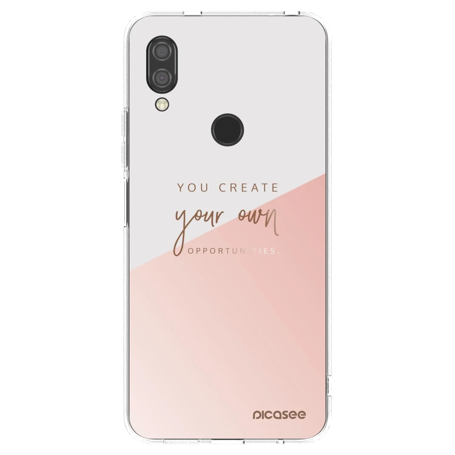 Picasee silikonski prozorni ovitek za Xiaomi Redmi 7 - You create your own opportunities