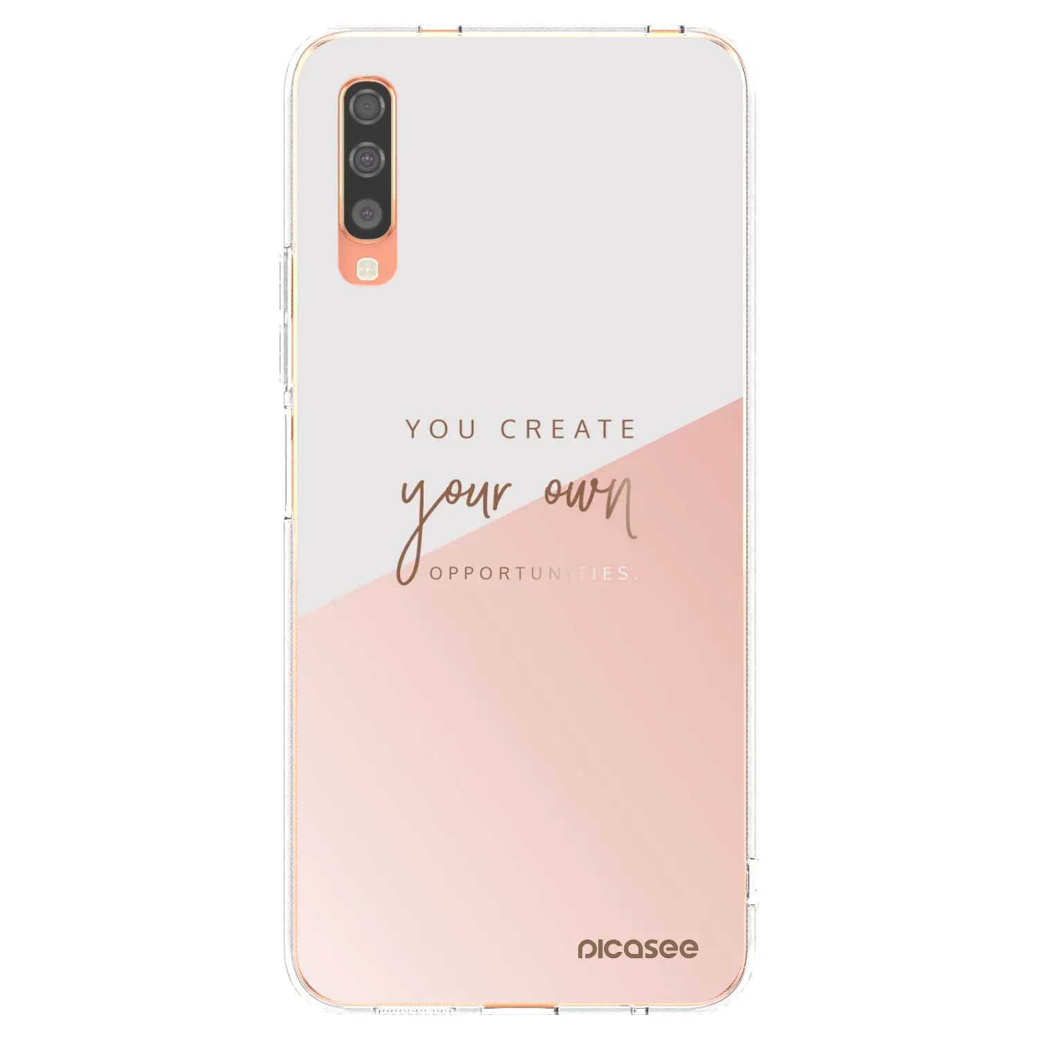 Picasee silikonski prozorni ovitek za Samsung Galaxy A70 A705F - You create your own opportunities