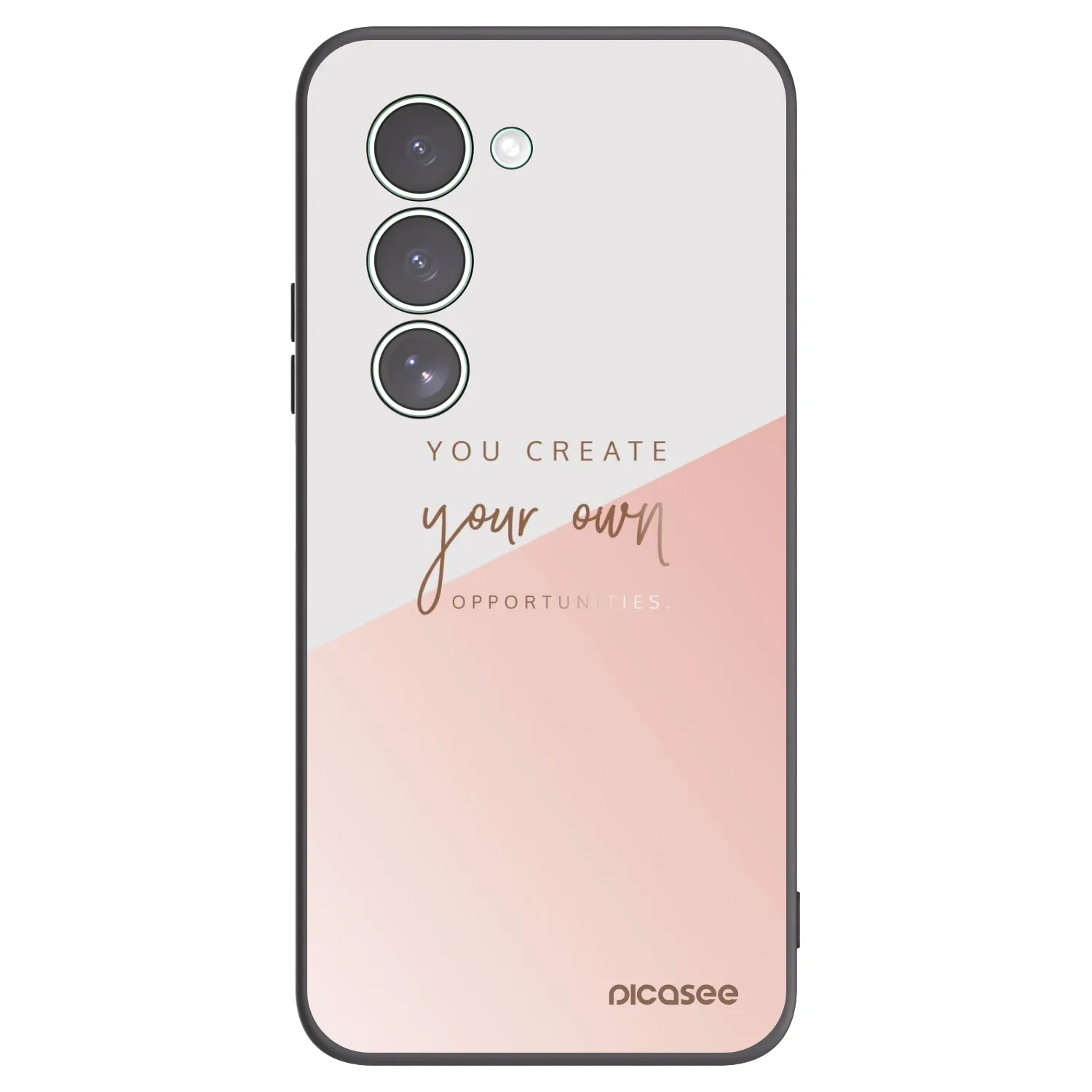 Picasee silikonski črni ovitek za Xiaomi Redmi 15 5G - You create your own opportunities