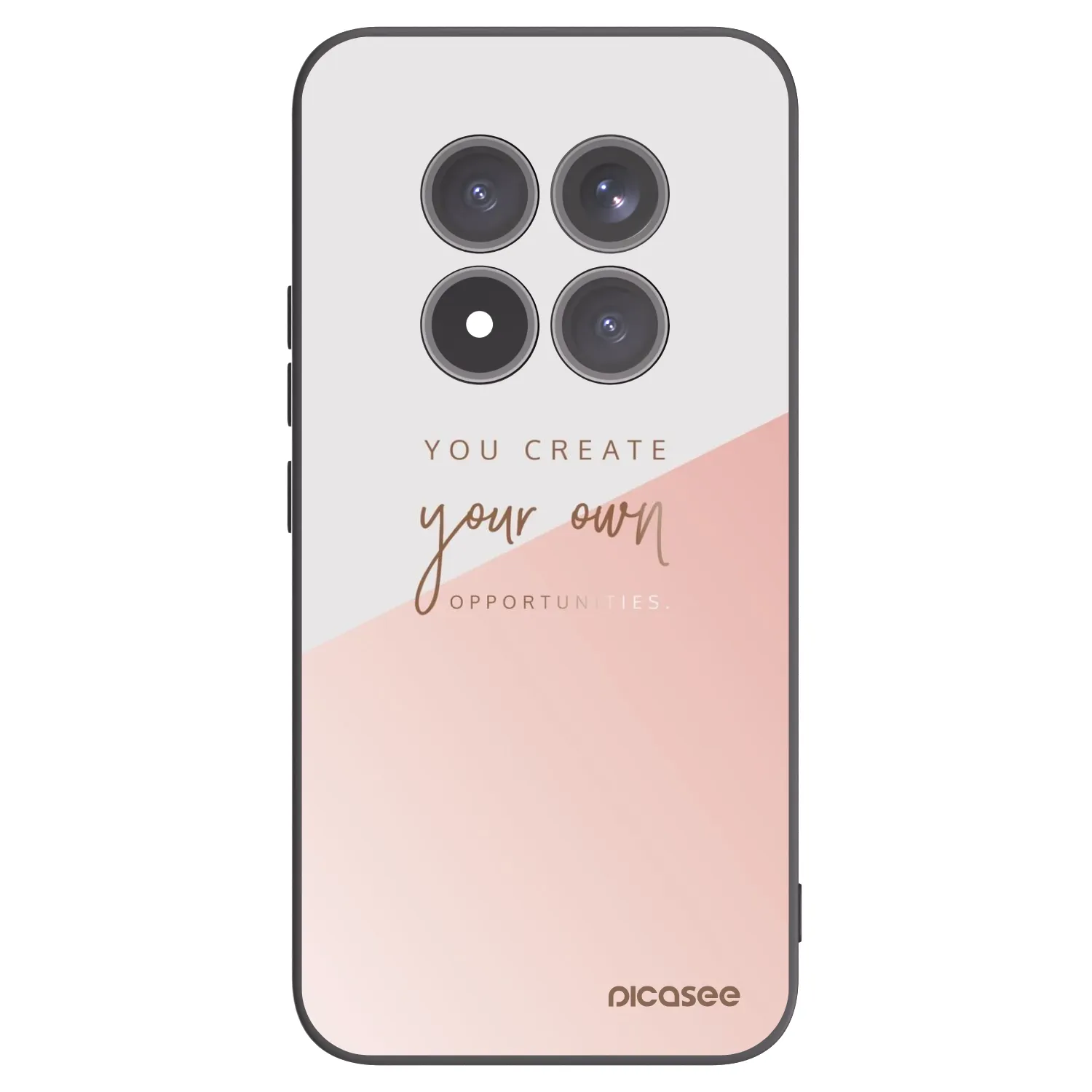 Picasee silikonski črni ovitek za Xiaomi Redmi Note 15 Pro+ - You create your own opportunities