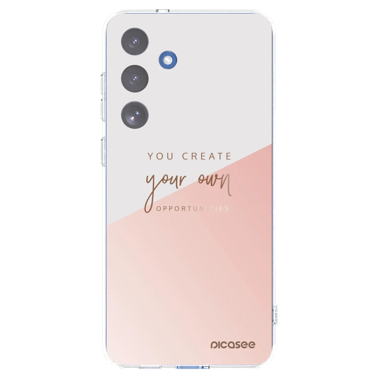 Picasee silikonski prozorni ovitek za Samsung Galaxy S25 FE 5G - You create your own opportunities