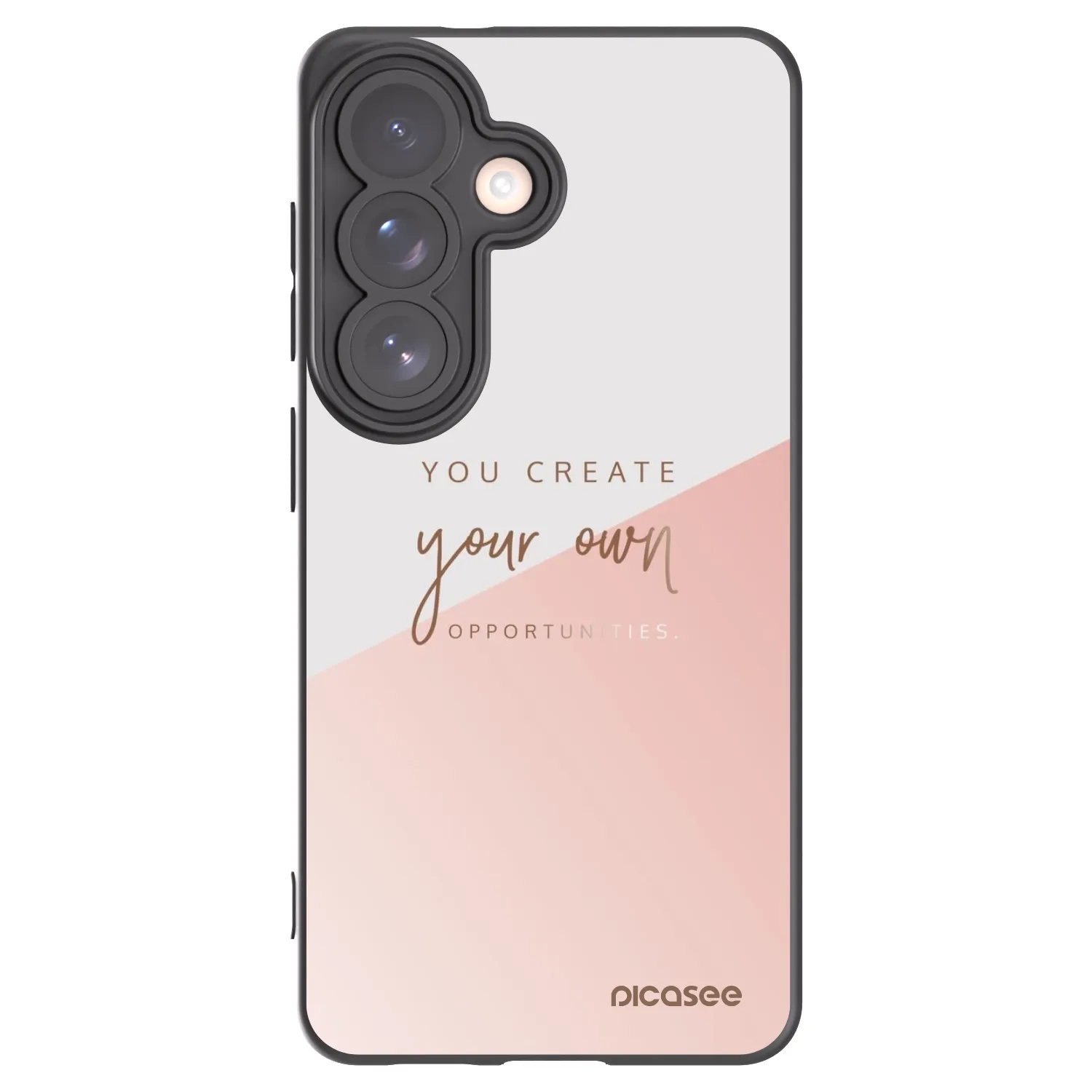 Picasee silikonski črni ovitek za Samsung Galaxy S26 - You create your own opportunities