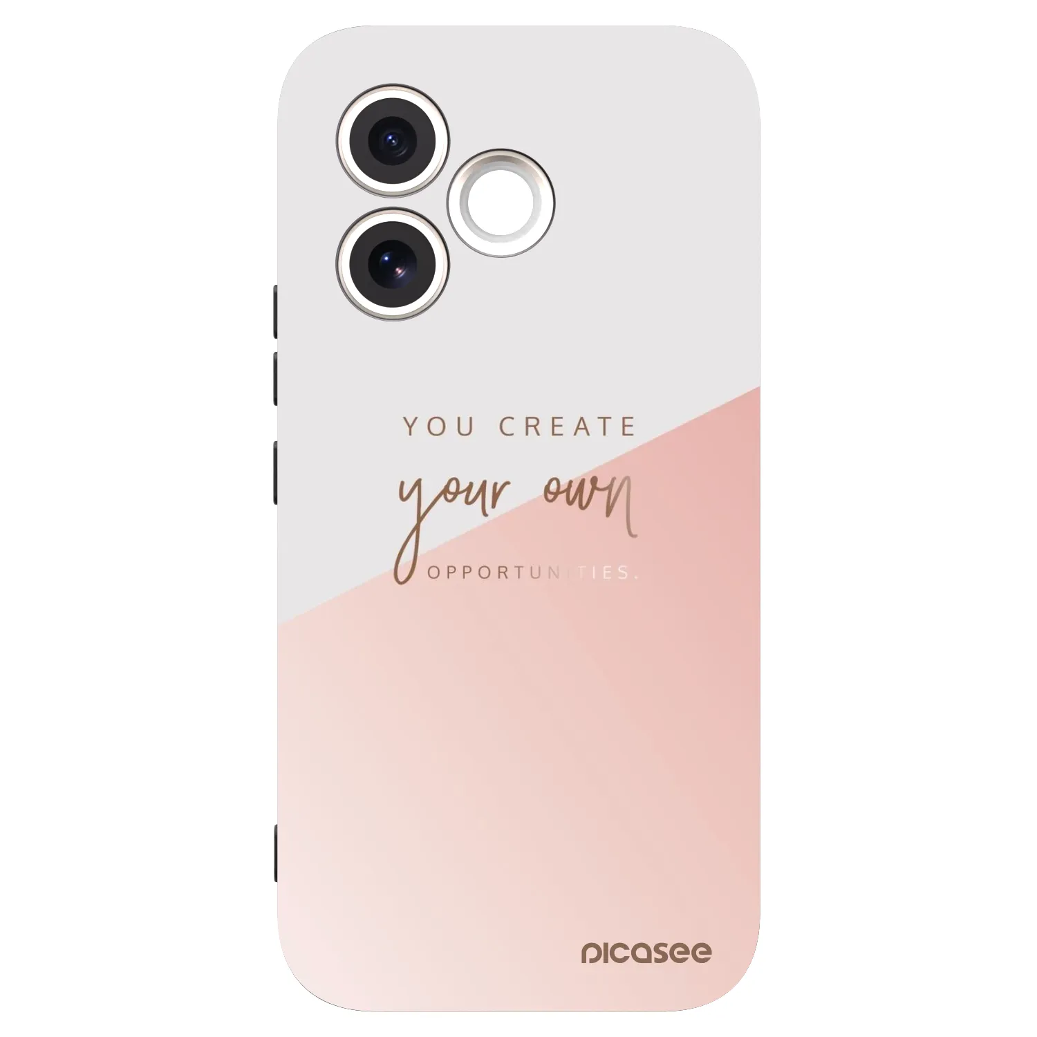 Picasee silikonski črni ovitek za Honor 600 Lite - You create your own opportunities