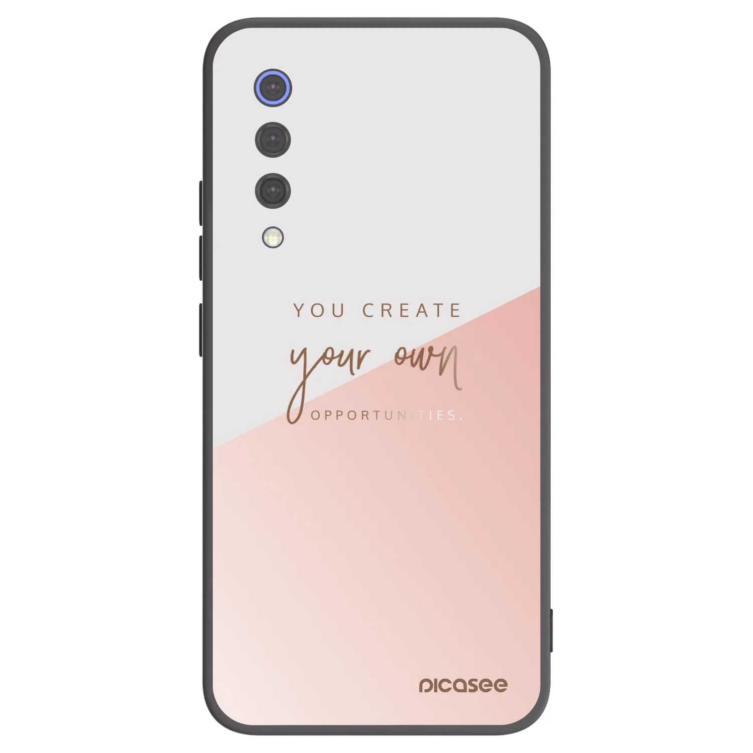 Picasee silikonski črni ovitek za Xiaomi Mi 9 SE - You create your own opportunities