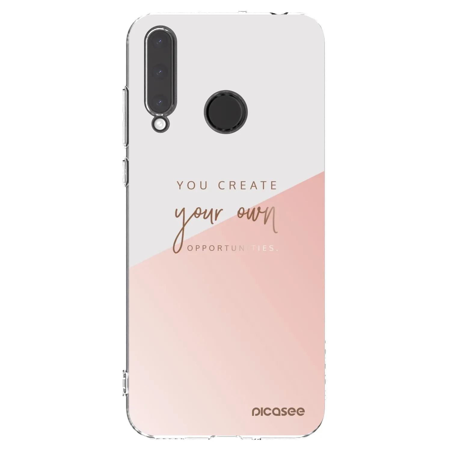 Picasee silikonski prozorni ovitek za Honor 20 Lite - You create your own opportunities